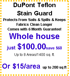 Dupont Teflon carpet Protective coating Discount Superior Fabric Cleaners