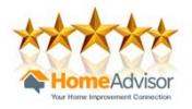 Superior Fabric Cleaners Perfect 5 Star Homeadvisor rating