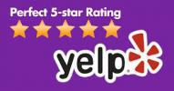 Superior Fabric Cleaners Perfect 5 Star Yelp rating