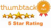 Superior Fabric Cleaners Perfect 5 Star Thumtack rating